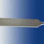 Single part vertical 715 on blue flat